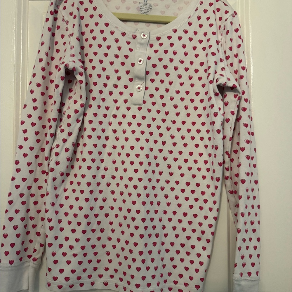 Roller Rabbit Pink Heart Kids Pajamas